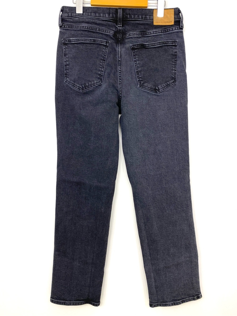 Aritzia Denim Forum Arlo High Rise Straight Jeans Black Wash Women’s 30L Ankle - Picture 5 of 16
